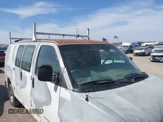 2005 GMC Savana Cargo Van with VIN 1GTGG25V351261702, listed as a IAAI auction lot 41753480 with 358,523 mi miles. Bid and sale history available at carsss.com. Image 12.