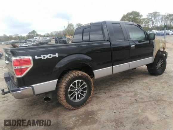 2013 Ford F-150 XL with VIN 1FTFX1EF3DFA64755, listed as a IAAI auction lot 41931355 with 1 mi miles. Bid and sale history available at carsss.com. Image 4.