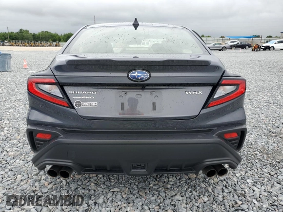 2023 Subaru WRX Premium with VIN JF1VBAF6XP9820597, listed as a Copart auction lot 52255895 with 41,084 mi miles and Salvage title. Bid and sale history available at DreamBid. Image 6.