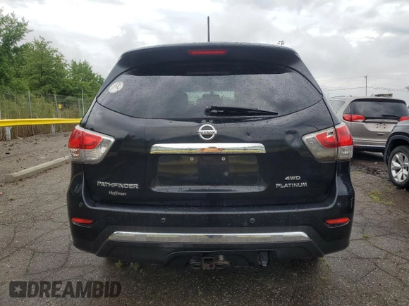 2014 Nissan Pathfinder S with VIN 5N1AR2MM7EC708654, listed as a Copart auction lot 64070845 with 142,368 mi miles and Clean title. Bid and sale history available at DreamBid. Image 6.