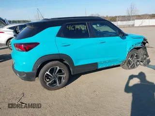 2021 Chevrolet TrailBlazer RS with VIN KL79MUSL3MB129867, listed as a IAAI auction lot 41674067 with 70,222 mi miles. Bid and sale history available at carsss.com. Image 4.