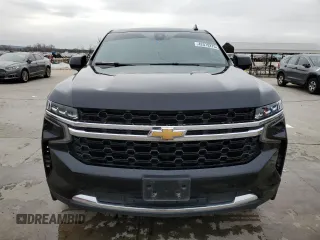 2021 Chevrolet Suburban LS with VIN 1GNSCBKD0MR379571, listed as a Copart auction lot 42579275 with 146,655 mi miles and Salvage Title. Bid and sale history available at DreamBid. Image 5.