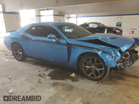 2015 Dodge Challenger SXT Plus with VIN 2C3CDZBGXFH856074, listed as a Copart auction lot 60889035 with 205,447 mi miles and Salvage title. Bid and sale history available at DreamBid. Image 4.