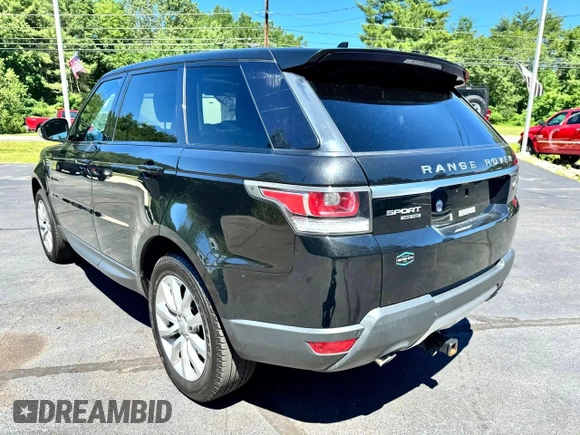 2016 Land Rover Range Rover Sport HSE with VIN SALWR2KF1GA665872, listed as a Copart auction lot 62979555 with 94,423 mi miles and Clean title. Bid and sale history available at DreamBid. Image 3.