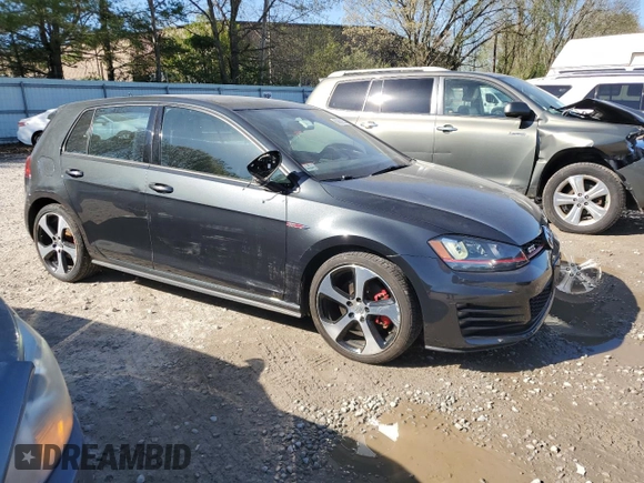 2016 Volkswagen Golf GTI SE with VIN 3VW5T7AU2GM069218, listed as a Copart auction lot 53682954 with 43,199 mi miles. Bid and sale history available at carsss.com. Image 4.