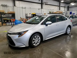 2023 Toyota Corolla LE z VIN 5YFB4MDE9PP066606, wystawiony jako Copart lot #61380955 z przebiegiem 45 618 mil mil oraz Czysty tytuł • Clean title. Historia ofert i sprzedaży dostępna na DreamBid. Obrazek 1.
