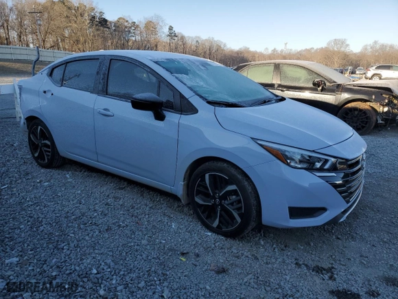 2023 Nissan Versa SR with VIN 3N1CN8FV4PL838385, listed as a Copart auction lot 87996765 with 36,755 mi miles and Salvage Title. Bid and sale history available at carsss.com. Image 4.