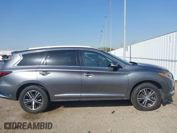 2018 Infiniti QX60 with VIN 5N1DL0MM5JC527646, listed as a IAAI auction lot 41824068 with 116,934 mi miles and . Bid and sale history available at DreamBid. Image 14.