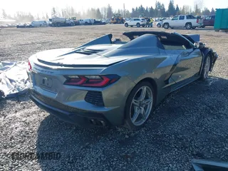 2023 Chevrolet Corvette 2LT with VIN 1G1YB3D42P5139354, listed as a IAAI auction lot 41963434 with 14,005 mi miles. Bid and sale history available at carsss.com. Image 4.