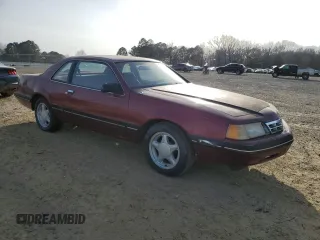 1988 Ford Thunderbird with VIN 1FABP6047JH241900, listed as a Copart auction lot 48266015 with 36,567 mi miles and Clean Title. Bid and sale history available at carsss.com. Image 4.