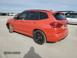2020 BMW X3 M with VIN 5YMTS0C0XL9B95974, listed as a Copart auction lot 86833304 with 67,230 mi miles and Salvage Title. Bid and sale history available at carsss.com. Image 2.