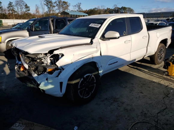 2024 Toyota Tacoma 4WD SR5 with VIN 3TMLB5JN7RM006158, listed as a Copart auction lot 44037835 with 7,243 mi miles and Salvage Title. Bid and sale history available at carsss.com. Image 1.