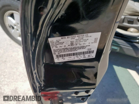 2012 Ford Escape XLT с VIN 1FMCU0D73CKB78076, выставлен на аукционе Copart как лот 53120915 с пробегом 138 424 миль миль и Списание • Salvage title. История ставок и продаж доступна на DreamBid. Изображение 13.