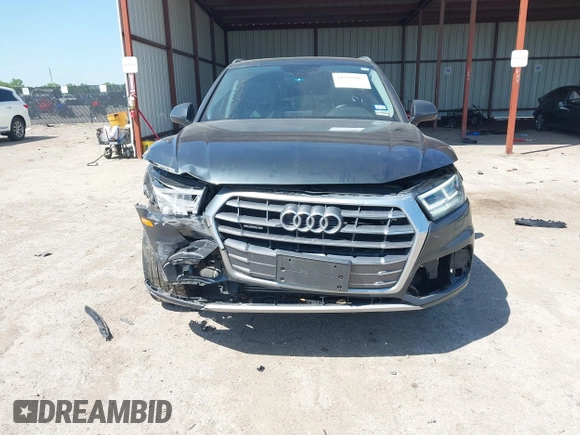 2018 Audi Q5 Premium Plus z VIN WA1BNAFY8J2105219, wystawiony jako IAAI lot #41991915 z przebiegiem 80 732 mil mil oraz . Historia ofert i sprzedaży dostępna na DreamBid. Obrazek 6.