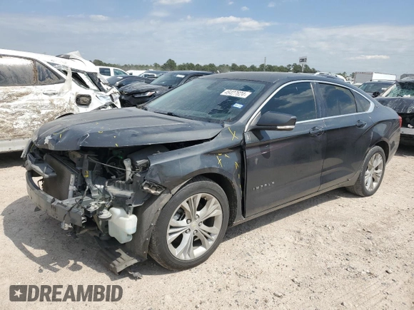 2014 Chevrolet Impala LT with VIN 1G1115SLXEU163379, listed as a Copart auction lot 46427624 with 137,400 mi miles and Clean title. Bid and sale history available at DreamBid. Image 1.