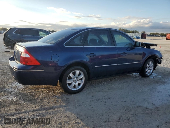 2005 Ford Five Hundred SEL with VIN 1FAFP241X5G133986, listed as a Copart auction lot 83813514 with Not Provided miles and Salvage Title. Bid and sale history available at carsss.com. Image 3.