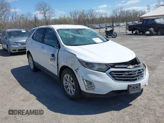 2020 Chevrolet Equinox LS z VIN 2GNAXSEV2L6104668, wystawiony jako IAAI lot #42037723 z przebiegiem 79 747 mil mil oraz . Historia ofert i sprzedaży dostępna na DreamBid. Obrazek 1.
