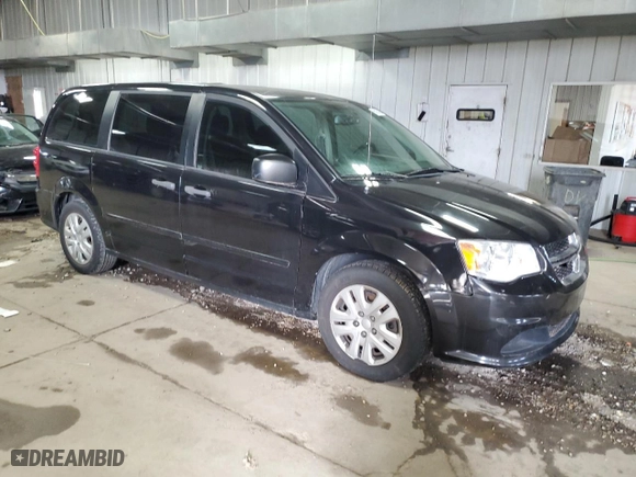 2015 Dodge Grand Caravan American Value Pkg with VIN 2C4RDGBG6FR575748, listed as a Copart auction lot 50128405 with 177,172 mi miles and Clean Title. Bid and sale history available at carsss.com. Image 4.