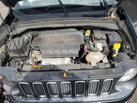 2017 Jeep Renegade Latitude with VIN ZACCJBBB9HPE93266, listed as a Copart auction lot 57119715 with 118,596 mi miles and Non repairable. Bid and sale history available at DreamBid. Image 11.