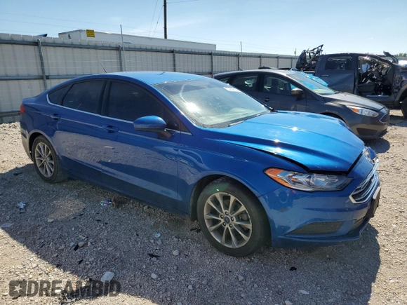 2017 Ford Fusion SE with VIN 3FA6P0H75HR158732, listed as a Copart auction lot 70802654 with 103,662 mi miles and Salvage Title. Bid and sale history available at carsss.com. Image 4.