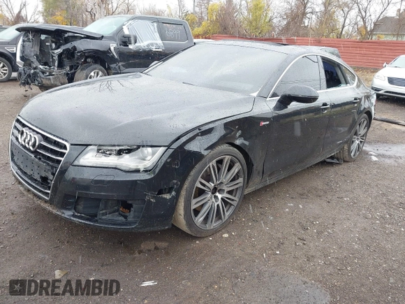 2012 Audi A7 Premium Plus with VIN WAUYGAFC0CN096027, listed as a IAAI auction lot 40881391 with 155,433 mi miles and . Bid and sale history available at DreamBid. Image 2.