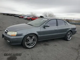 2002 Acura TL w/Navigation with VIN 19UUA56722A022192, listed as a Copart auction lot 46862955 with 274,957 mi miles and Salvage Title. Bid and sale history available at carsss.com. Image 1.