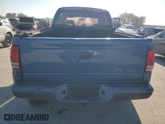 2004 Dodge Dakota Sport with VIN 1D7HG38N14S770031, listed as a Copart auction lot 72001434 with 131,547 mi miles and Salvage Title. Bid and sale history available at DreamBid. Image 6.