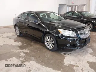 2013 Chevrolet Malibu LTZ with VIN 1G11H5SA1DU129095, listed as a IAAI auction lot 41556006 with 170,477 mi miles and . Bid and sale history available at DreamBid. Image 1.
