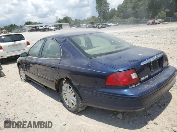 2001 Mercury Sable LS with VIN 1MEHM55SX1G642764, listed as a Copart auction lot 62508394 with 79,074 mi miles and Salvage Title. Bid and sale history available at DreamBid. Image 2.