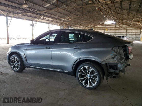 2015 BMW X6 xDrive35i with VIN 5UXKU2C59F0N77312, listed as a Copart auction lot 63591123 with 121,105 mi miles. Bid and sale history available at carsss.com. Image 2.