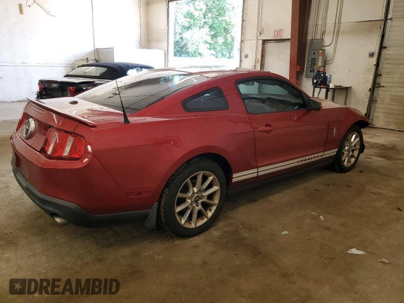 2011 Ford Mustang V6 with VIN 1ZVBP8AM0B5147717, listed as a Copart auction lot 65733365 with 233,357 mi miles and Salvage title. Bid and sale history available at DreamBid. Image 3.