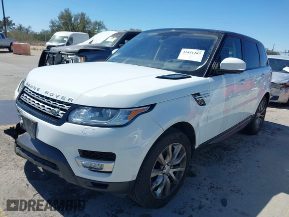 2016 Land Rover Range Rover Sport HSE with VIN SALWR2KF7GA643164, listed as a IAAI auction lot 41851283 with 158,978 mi miles and . Bid and sale history available at DreamBid. Image 2.