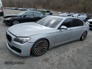 2014 BMW 7 Series ALPINA B7 xDrive with VIN WBAYF8C55ED142235, listed as a Copart auction lot 53257405 with Not Provided miles and Salvage Title. Bid and sale history available at carsss.com. Image 1.