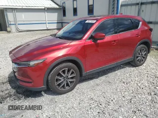 2018 Mazda CX-5 Grand Touring z VIN JM3KFBDM1J0332117, wystawiony jako Copart lot #59379085 z przebiegiem 95 527 mil mil oraz Szkoda całkowita • Salvage title. Historia ofert i sprzedaży dostępna na DreamBid. Obrazek 1.