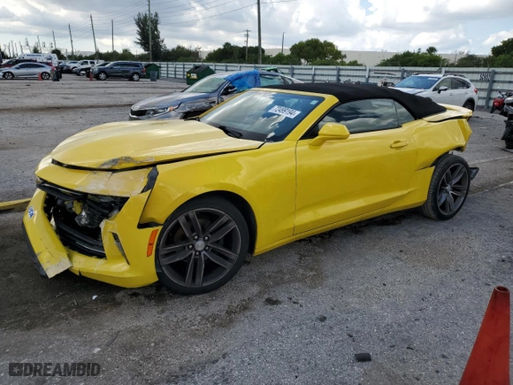 2018 Chevrolet Camaro 1LT with VIN 1G1FB3DS0J0147009, listed as a Copart auction lot 72499194 with 57,061 mi miles and Non Repairable. Bid and sale history available at carsss.com. Image 1.
