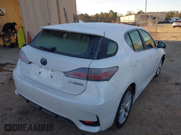 2016 Lexus CT 200h with VIN JTHKD5BH0G2274079, listed as a IAAI auction lot 41328449 with 121,173 mi miles and . Bid and sale history available at DreamBid. Image 4.
