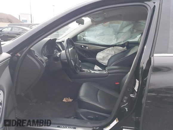 2015 Infiniti Q50 Premium with VIN JN1BV7AP9FM342033, listed as a IAAI auction lot 41241687 with 183,887 mi miles and . Bid and sale history available at DreamBid. Image 5.