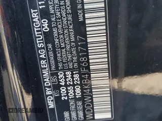 2018 Mercedes-Benz C 300 with VIN WDDWJ4KB4JF681717, listed as a Copart auction lot 45214955 with 153,470 mi miles and Salvage title. Bid and sale history available at DreamBid. Image 12.