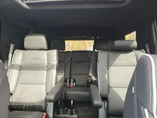 2024 Cadillac Escalade 4WD Premium Luxury with VIN 1GYS4BKL1RR181502, listed as a Copart auction lot 77155704 with 6,588 mi miles and Salvage title. Bid and sale history available at DreamBid. Image 10.