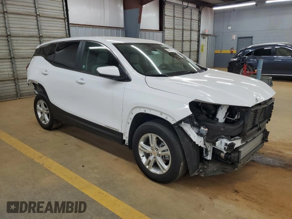2024 GMC Terrain SLE z VIN 3GKALMEG4RL274749, wystawiony jako Copart lot #53478365 z przebiegiem 20 916 mil mil oraz Szkody całkowita. Historia ofert i sprzedaży dostępna na DreamBid. Obrazek 4.