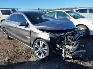 2018 Mercedes-Benz CLA with VIN WDDSJ4EB8JN518407, listed as a IAAI auction lot 41174984 with 90,457 mi miles. Bid and sale history available at carsss.com. Image 1.