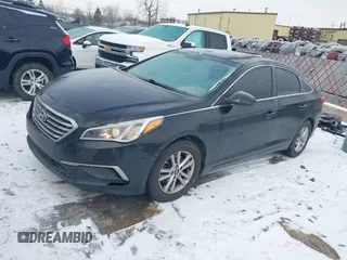 2017 Hyundai Sonata 2.4L with VIN 5NPE24AF9HH577098, listed as a IAAI auction lot 41536011 with 109,419 mi miles and . Bid and sale history available at DreamBid. Image 2.