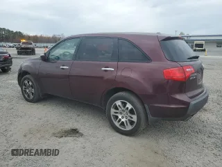2008 Acura MDX Tech Pkg with VIN 2HNYD28388H538495, listed as a Copart auction lot 82449794 with 205,354 mi miles and Salvage Title. Bid and sale history available at carsss.com. Image 2.