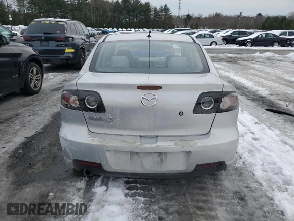 2007 Mazda 3 S Touring with VIN JM1BK324471680235, listed as a Copart auction lot 44908865 with 136,074 mi miles and Salvage Title. Bid and sale history available at DreamBid. Image 6.