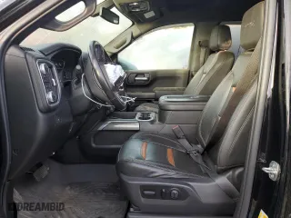 2020 GMC Sierra 1500 AT4 with VIN 1GTU9EETXLZ276256, listed as a Copart auction lot 87258894 with 79,172 mi miles and Salvage Title. Bid and sale history available at carsss.com. Image 7.
