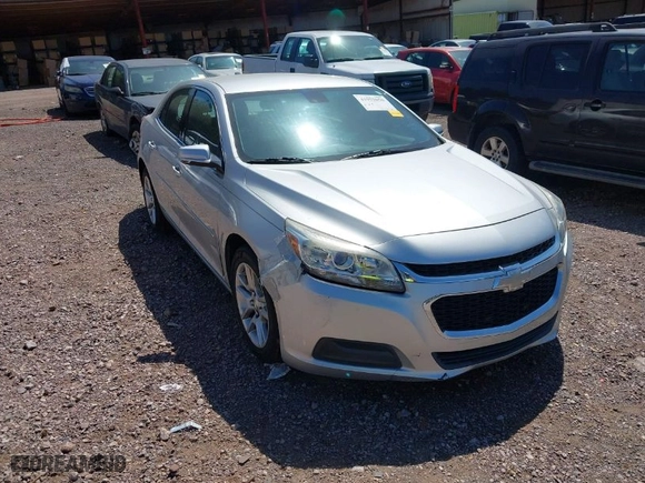 2015 Chevrolet Malibu LT with VIN 1G11C5SLXFF227985, listed as a IAAI auction lot 41952050 with 104,446 mi miles. Bid and sale history available at carsss.com. Image 1.