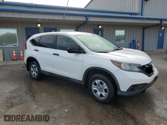 2013 Honda CR-V LX with VIN 5J6RM3H3XDL009492, listed as a Copart auction lot 51371185 with 164,510 mi miles and Salvage Title. Bid and sale history available at carsss.com. Image 4.