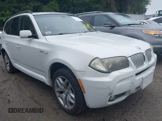 2007 BMW X3 3.0si with VIN WBXPC93427WF14597, listed as a IAAI auction lot 42589550 with 130,590 mi miles and . Bid and sale history available at DreamBid. Image 1.