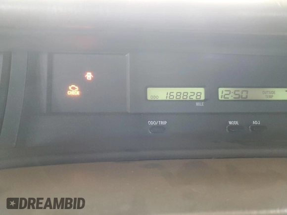 2002 Toyota Avalon XL with VIN 4T1BF28B42U254696, listed as a Copart auction lot 53679355 with 168,828 mi miles and Salvage Title. Bid and sale history available at DreamBid. Image 9.