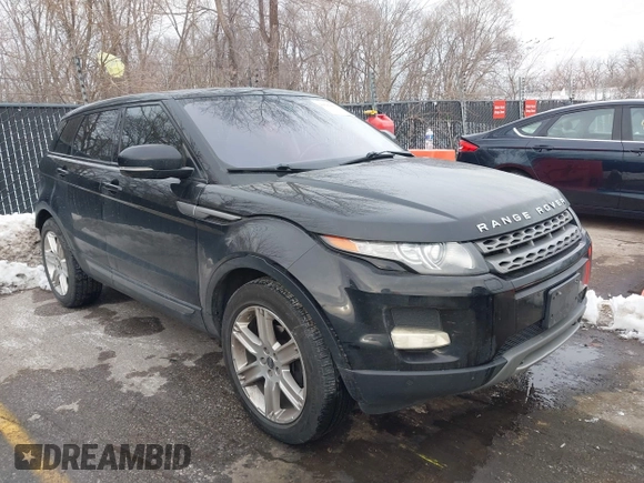 2012 Land Rover Range Rover Evoque Pure Premium with VIN SALVR2BG4CH685247, listed as a IAAI auction lot 41583976 with 166,380 mi miles. Bid and sale history available at carsss.com. Image 1.